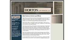 Desktop Screenshot of hortonlawmn.com